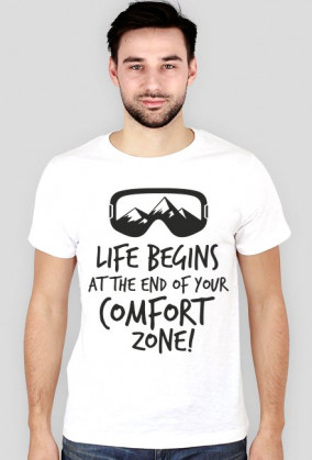 Koszulka męska slim - COMFORT ZONE