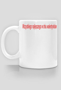 kubek walentynkowy