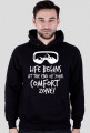 Bluza męska z kapturem - COMFORT ZONE (różne kolory!)