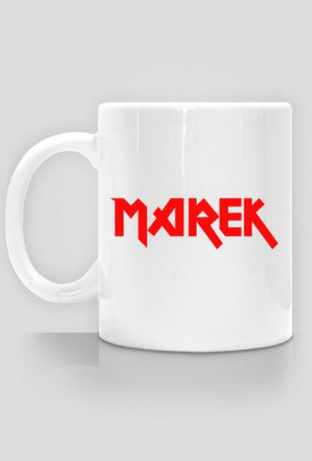 Kubek z imieniem Marek