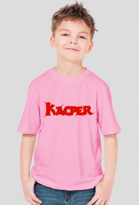 Koszulka dziecięca z imieniem Kacper