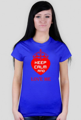 Koszulka Damska Walentynkowa KEEP CALM