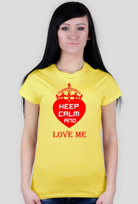Koszulka Damska Walentynkowa KEEP CALM