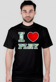 I LOVE PLNY CZARNA