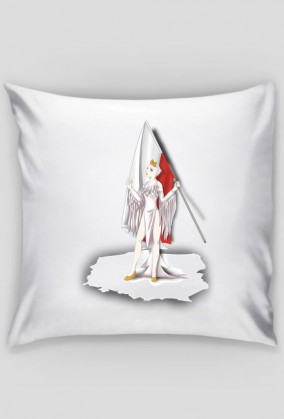 Freedom, Poland and Iron Curtain Poduszka