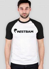 Westbam - koszulka męska (biało-czarna)