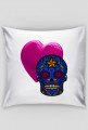 Valentine's Skull Pillow