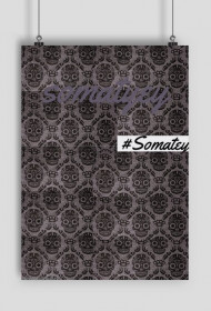 PLAKAT CZASZKI SOMATEY #SOMATEY