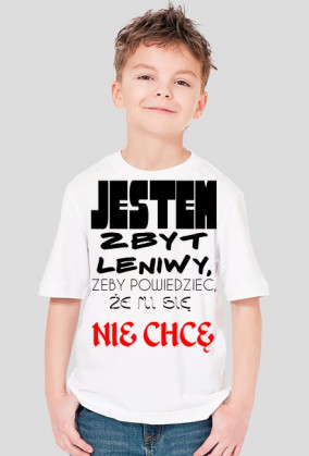 koszulka dla leniwych