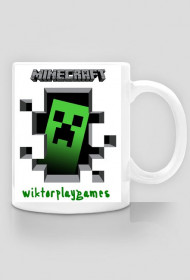 Minecraft Creeper by Wiktor PlayGames - kubek