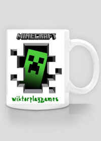 Minecraft Creeper by Wiktor PlayGames - kubek
