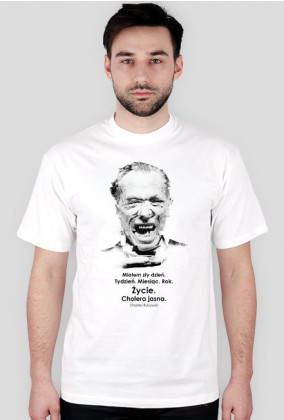 Męska koszulka Bukowski