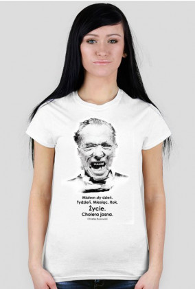 Damska koszulka Bukowski