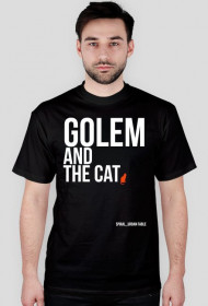 T-shirt Golem and the Cat black - Urban Fable Style