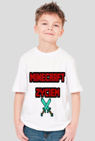 MINECRAFT ŻYCIEM- Koszulka