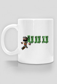 Motyw z Creeperami Kubek