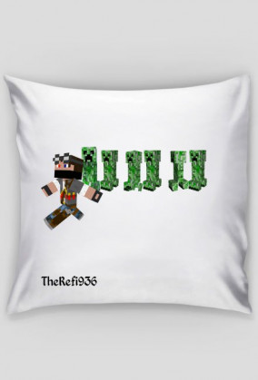 Poszewka Motyw z Creeperami