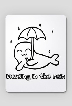Blebsing in the Rain