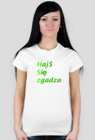 HSZ koszulka damska