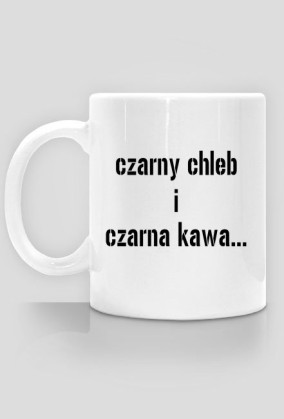 Kubek czarna kawa