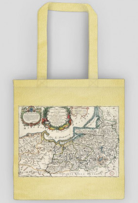 Torba z mapą Prus IV (Giacomo Cantelli)