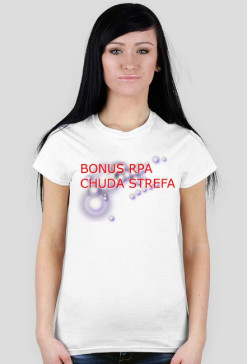 RPA CHUDA STREFA - damska biała
