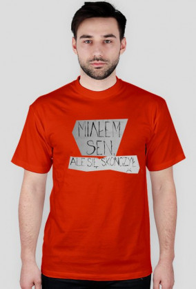 Miałem sen, ale się skończył.