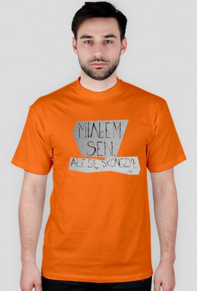 Miałem sen, ale się skończył.