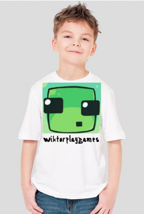 Slime minecraft by WiktorPlayGames - Koszulka dla chłopaków :)