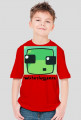 Slime minecraft by WiktorPlayGames - Koszulka dla chłopaków :)