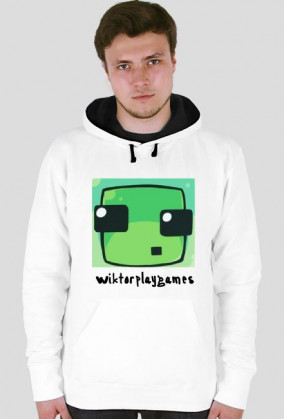 Slime minecraft by WiktorPlayGames - Bluza dla mężczyzn :D