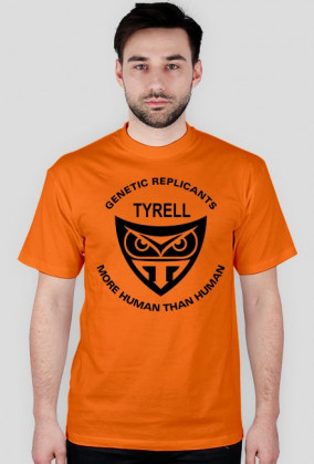 TYRELL CORP. Blade Runner T-Shirt Orange