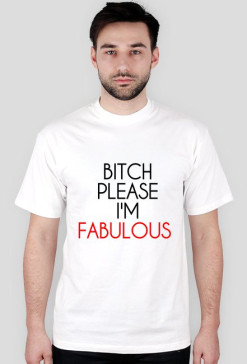 Koszulka męska white FABULOUS