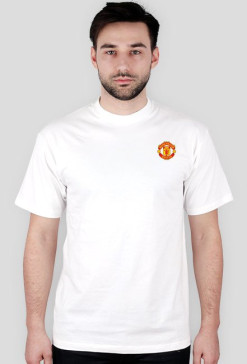 manchester - biała męska (małe logo)