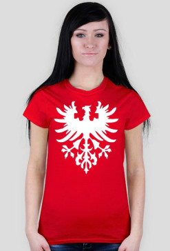 POWSTANIE WIELKOPOLSKIE T-Shirt Red Damski