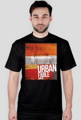 T-shirt Spiral Urban Fable black