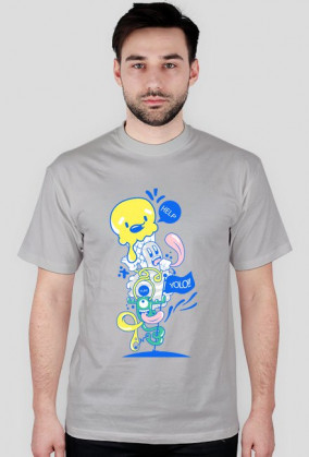 #YOLO T-Shirt (BLUE)