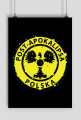 Plakat z logiem serwisu Post-Apokalipsa Polska
