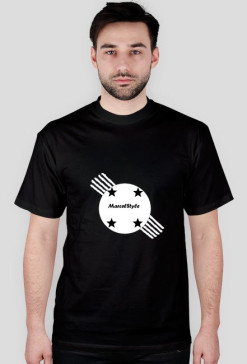 Oficjalne logo MarcelStyle koszulka czarna!