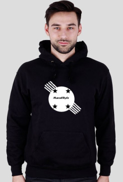 Oficjalne logo MarcelStyle bluza czarna!