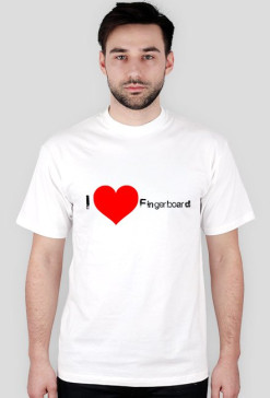 Koszulka I love Fingerboard