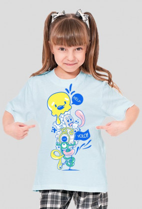 #YOLO T-Shirt (BLUE)