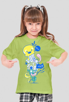 #YOLO T-Shirt (BLUE)