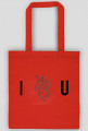I LOV U bag