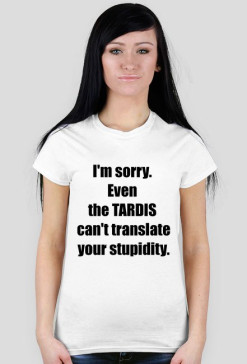 I'm sorry