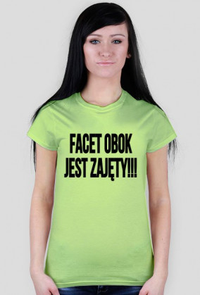 Facet Obok Jest Zajęty