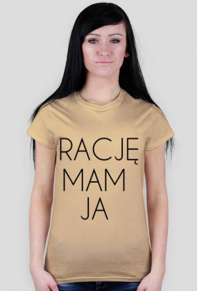 rację mam ja