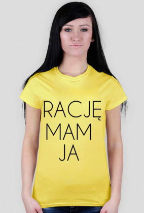 rację mam ja