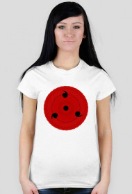 sharingan koszulka damska