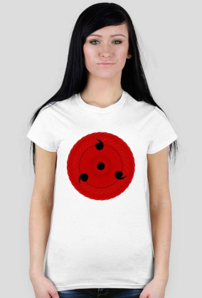 sharingan koszulka damska